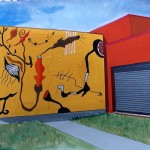 Projet de décor mural pour le bâtiment du CNRGV (Toulouse)