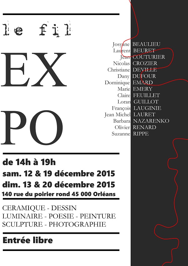 Le Fil Expo 2015 – les 12, 13, 19, et 20 décembre